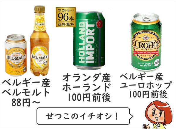 おすすめの輸入系ビール